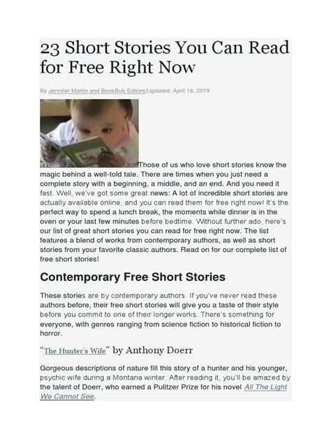 literoitca story tags|15 excellent short stories you can read for free right now.